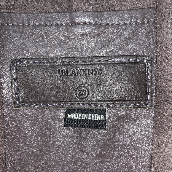 BLANKNYC vegan suede/leather jacket - Picture 11 of 14